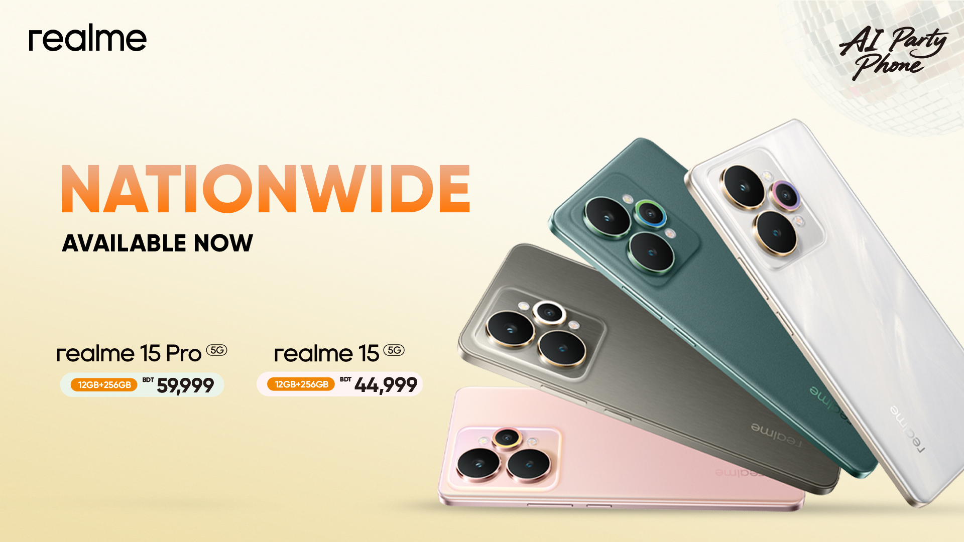 realme 15 & realme 15 Pro First Sale